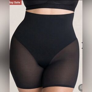 NWT Shapermint Women's Essential Everyday Empower High Waisted Mesh Shaper Short